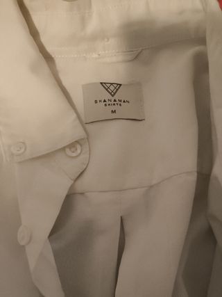 2 Camisas Blanca Vertixe Gala Talla 39