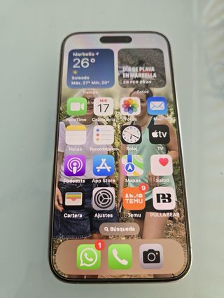 iPhone 15 Pro cromado