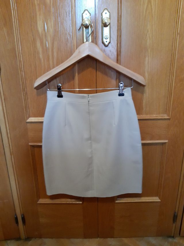 Traje chaqueta MNG color arena