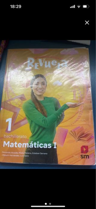 Matemáticas I. 1 Bachillerato. Revuela