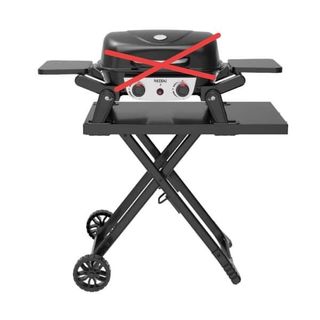 Carro plegable KEKAI Erie para barbacoa de gas 