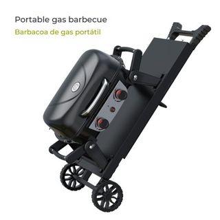 Carro plegable KEKAI Erie para barbacoa de gas 