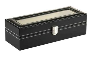 Scatola porta orologi con 6 posti