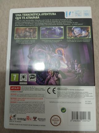 Wii Los Cazafantasmas Videojuego