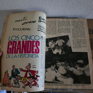 Escobar, rey de la historieta