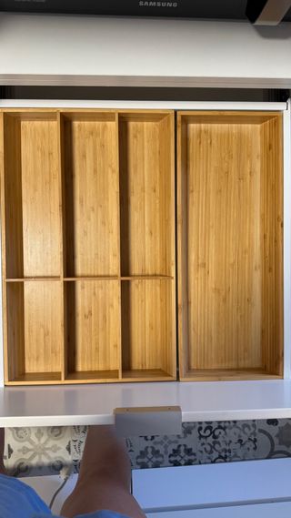 Bandejas para cubiertos IKEA de bambú
