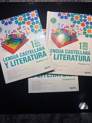 Libro texto Lengua y literatura
3 libros
