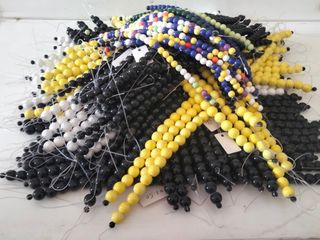97 Tiras de Abalorios Plásticos para Pulseras