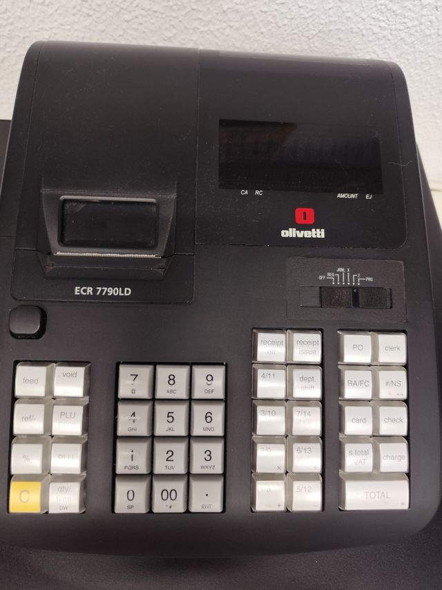 Caja Registradora Olivetti ECR 7790LD