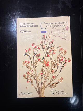 Cuentos y poemas para un mes cualquiera