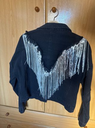 Chaqueta vaquera negra s.Oliver