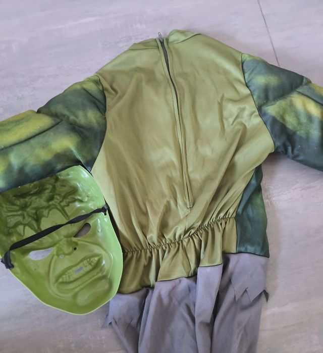 Disfraz Hulk niño Talla M (6-8 años)