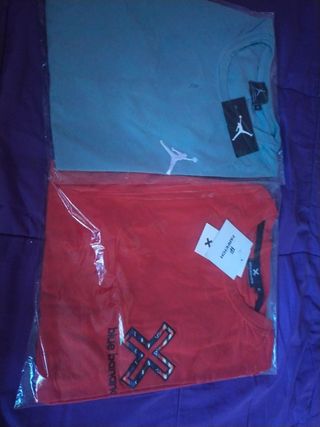 Camisetas Jordan y Blue Banana Talla M
