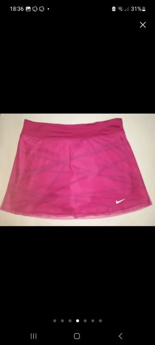 Falda Padel/Tenis Nike Rosa