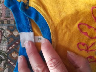 Maglietta gialla per bambini con auto 3 mesi