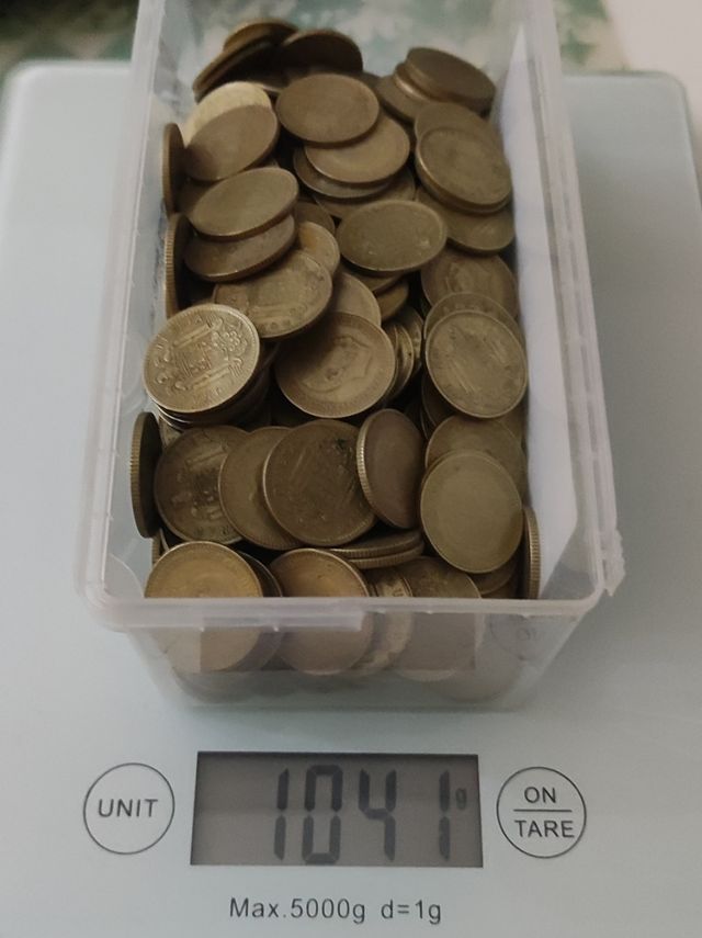1 kg Monedas 1 Peseta