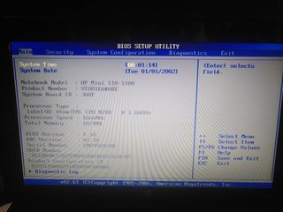 Netbook HP Mini 110-1170es