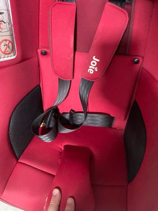 Silla Coche Joie Giratoria Roja