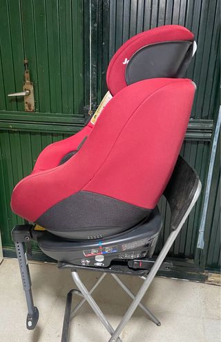 Silla Coche Joie Giratoria Roja