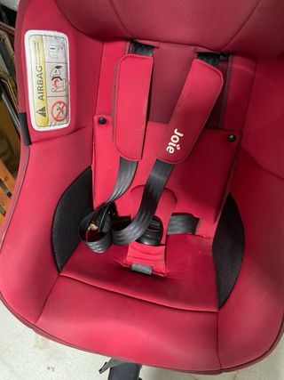 Silla Coche Joie Giratoria Roja