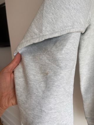 Sudadera Reebok Vintage Gris Talla L