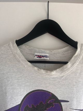 Sudadera Reebok Vintage Gris Talla L