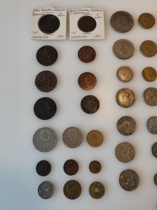 Colección de 72 monedas antiguas