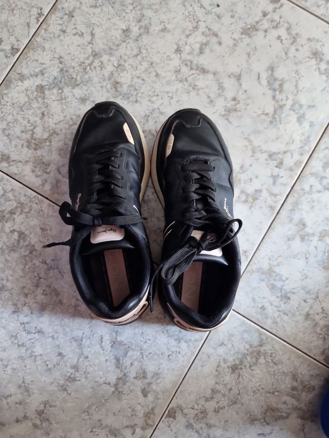 Zapatillas Pepe Jeans Negras y Rosas