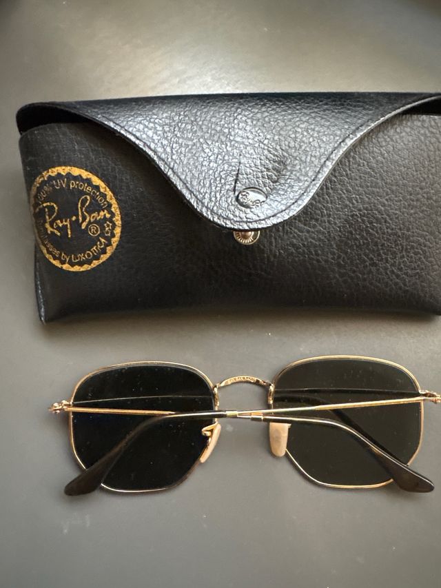 Gafas Ray-Ban Hexagonal Doradas