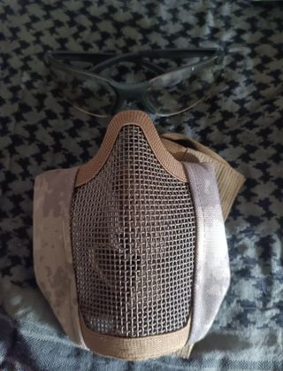 Gafas y máscara airsoft