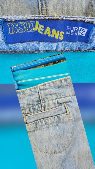 Superchulos pantalones vaqueros campana