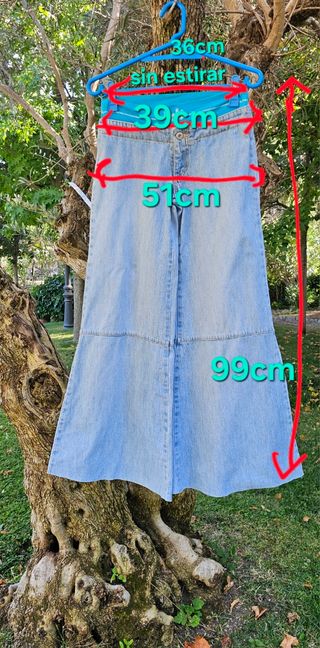 Superchulos pantalones vaqueros campana