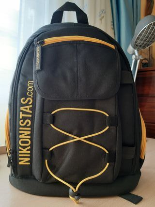 Mochila Nikonista Negra para Cámara