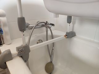 Bañera y cambiador para bebé Brevi