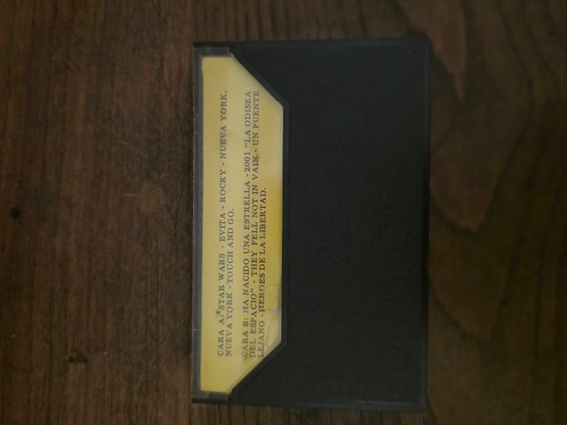 Casete Star Wars y otros temas de peliculas