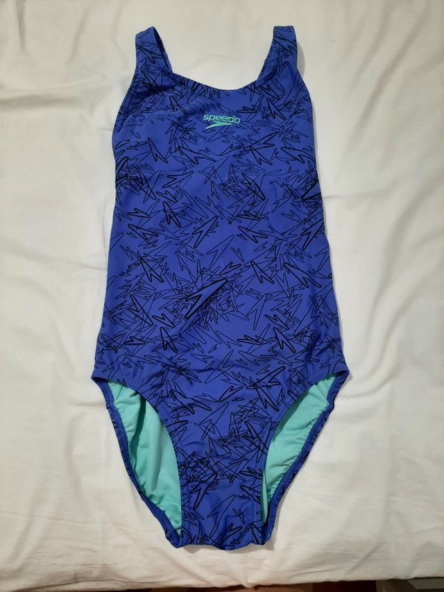 Traje de baño Speedo natación azul