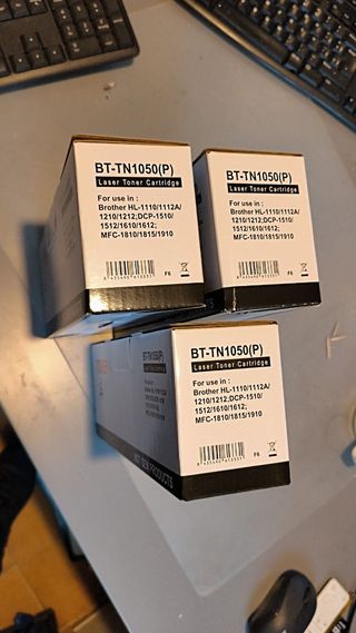 3 x Tóner Brother TN-1050 Compatibles