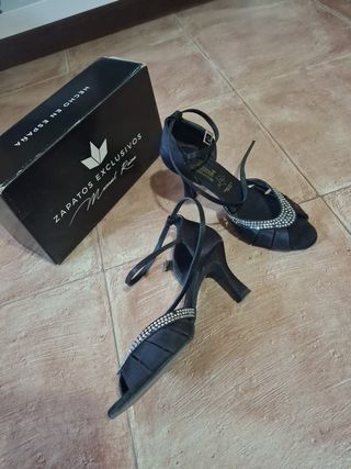Zapatos de baile Manuel Reina negros