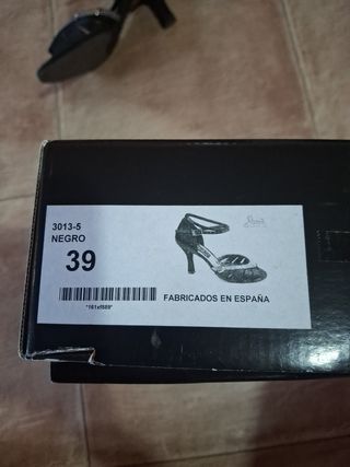 Zapatos de baile Manuel Reina negros
