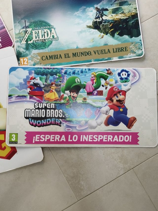 Carteles de juegos Nintendo