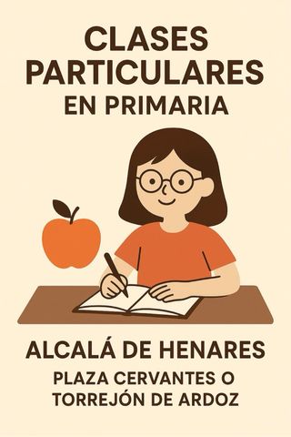 clases particulares Primaria - Torrejon de Ardoz