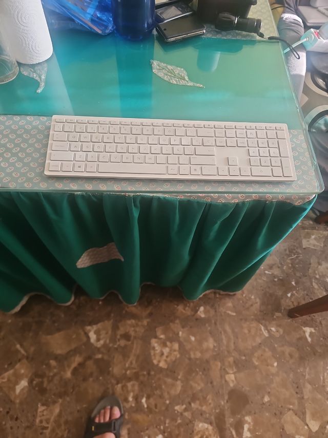 Teclado Inalambrico HP Blanco