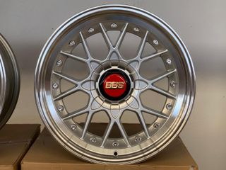 YA EN STOCK! 8x17 y 9x17 5X100 4X100 SILVER lip p