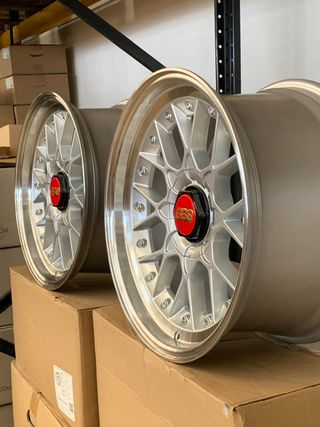YA EN STOCK! 8x17 y 9x17 5X100 4X100 SILVER lip p