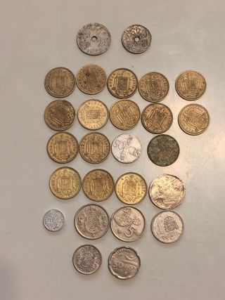 26 Monedas Españolas Siglo XX