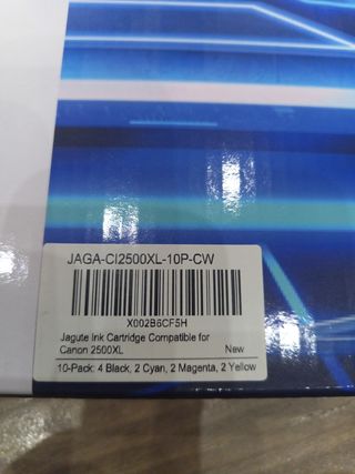 10 Cartucce Inchiostro Jagute Compatibili Canon 25