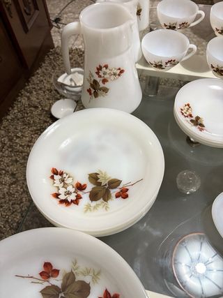 Vajilla Arcopal Porcelana Blanca