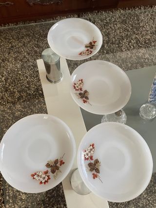 Vajilla Arcopal Porcelana Blanca