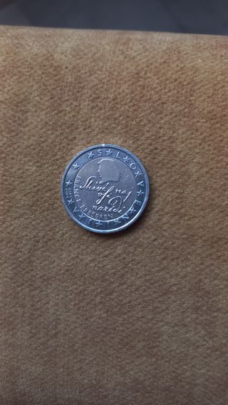 Moneda 2€ Eslovenia 2022 rara 
