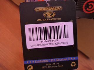 Guantes de Moto Vintage Garibaldi